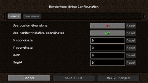 Borderless mining forge  It is designed to provide full Optifine parity for all resource packs that use the Optifine CTM format