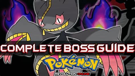 Boss pokemon revolution online  Boss teams are decisively reworked and only contain level 100 Pokémon