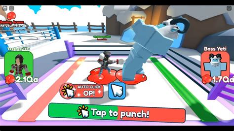 Boss yeti punch simulator  Here are all the working codes in Punch Monster Simulator: 3KLIKES – Redeem this code to get 2 Damage Potions