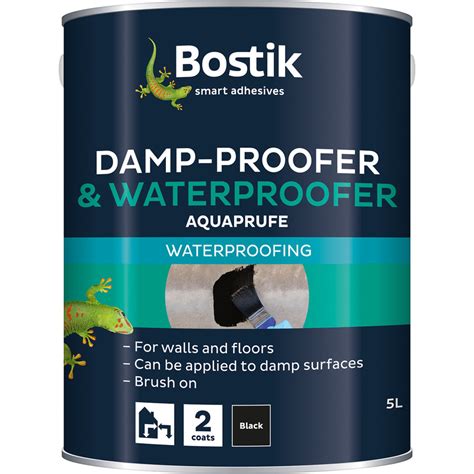 Bostik aquaprufe damp proofer & waterproofer 5l 16 Each quantity Select from 1 variation Collection Set Store