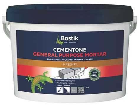 Bostik general purpose mortar grey 5kg 4 out of 5 stars 571 £6