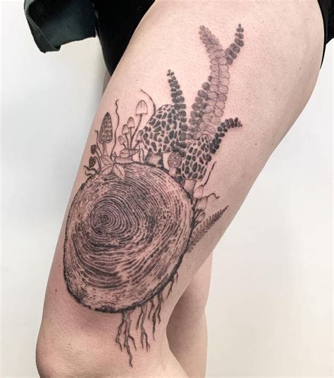 Botanical tattoo artist melbourne  1