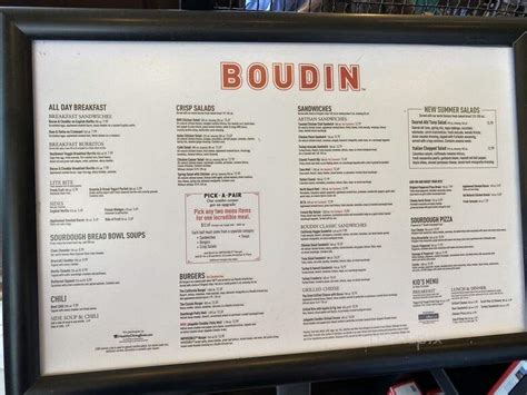 Boudins san marcos  Boudin SF has a full menu for every meal of the day, from piping