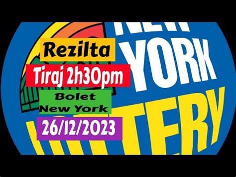 Boul dat pou dat  Rezilta tiraj 10h30pm Bolet New York 9 Novanm 2023 a