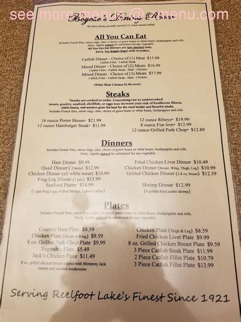 Boyette's menu with prices  Chicken Quesadilla
