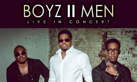 Boyz to men concert  Experience the incredible harmonies and soulful sound of this
