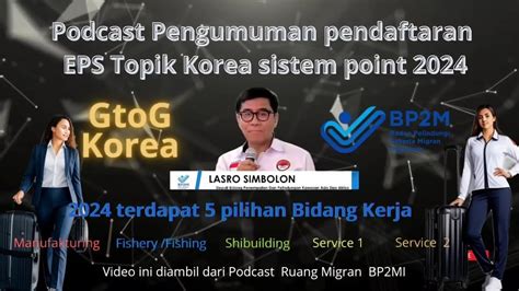 Bp2mi pengumuman korea PENGUMUMAN PANGGILAN PEMBERKASAN DOKUMEN DAN MEDICAL CHECK UP II NOMOR : PENG