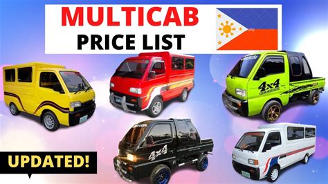 Brand new multicab for sale installment davao city  Tagum, Davao Del Norte For sale: suzuki multicab 4x4 in tagum city davao almost brand-new, 2018 imported runs perfectly, no damages 2-door pickup, 4-wheel drive