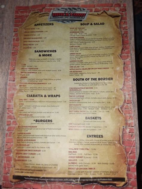 Brickyard stanton menu  About Cracker Barrel; Food with Care;The restaurant boasts a diverse menu that includes alcohol, coffee, comfort food, kids' menu, quick bites, small plates, and wine, ensuring there is something for everyone