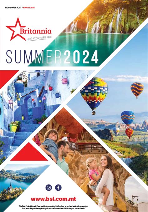 Britannia tours brochure 2023  0344 571 2288