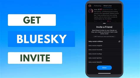 Bsky.app invite code 