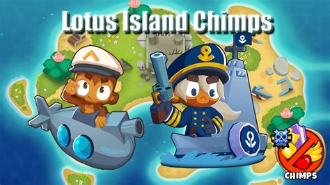 Btd6 lotus island chimps  This is a challenging track featuring a swampy theme