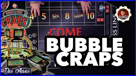 Bubble craps machine In states like Flordia, where they are not allowed live craps, these craps bubble machines are the only option for craps