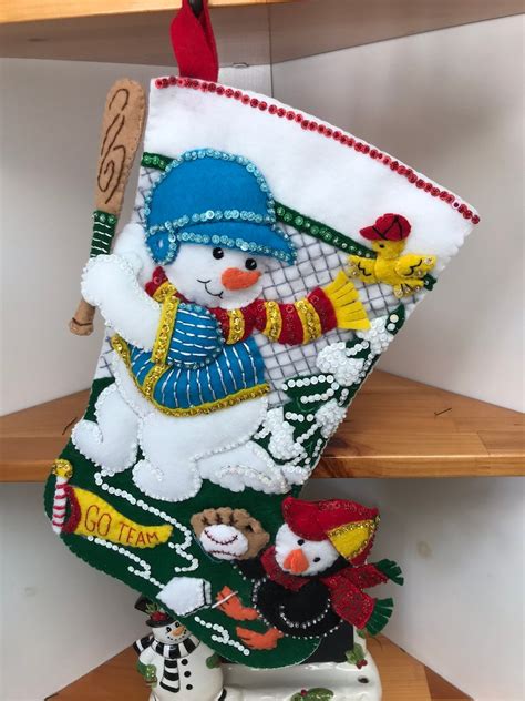 Herrschners Cheerful Owl Stocking Stamped Cross-Stitch Kit