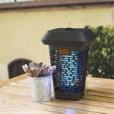 Hoont Electric Fly Zapper Trap - 6000 Sq. Ft Coverage, Black, , Insect