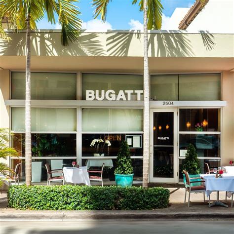 Bugatti coral gables  The owner is usually there to oversee customer satisfaction, so the service is always great