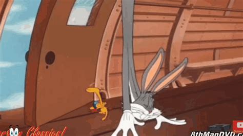 Bugs bunny gremlin gif  It has deep-set eyes with a monstrous black outline and a gorilla-like nose