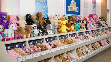 Build a bear crossiron  Nearly 500 interactive brick-and-mortar retail locations operated through a