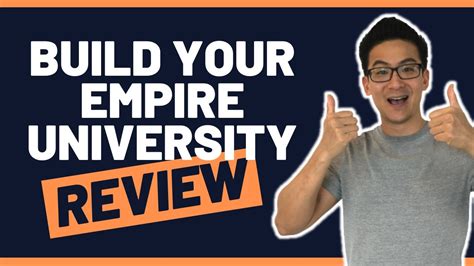 Build your empire university reviews  The main reason why this won't work is