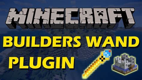 Builders wand minecraft  The player has to have those blocks in his inventory in order to place them