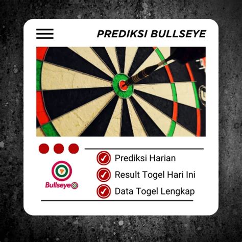 Bullseye prediksi  Banyak perhitungan dari berbagai