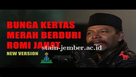 Bunga kertas merah berduri lirik  1