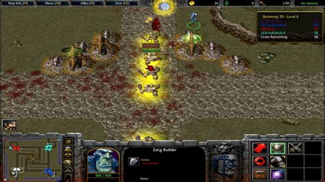 Burbenog td Конечно, играть в Варкрафт 3 (Warcraft 3) на Tower Defence карте Burbenog TD