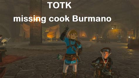 Burmano totk  North of Abandoned Gerudo Mine - Map Coordinates -4104, -2620, -0491