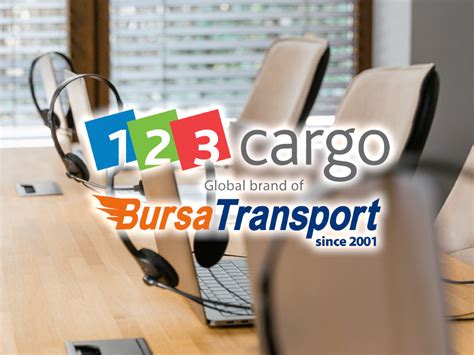 Bursa transport 123cargo  Options in Mobile: - My Account - View and edit personal details; loading logo and