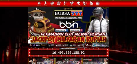 Bursa777 slot Bursa777 adalah sebuah situs bandar slot online terbaik, terlengkap dan terpercaya yang menyediakan berbagai jenis permainan slot paling terkenal diseluruh dunia