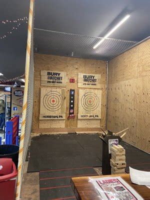 Bury the hatchet horsham  Then, your group will enjoy 1 hour of Axe Throwing at Bury The Hatchet