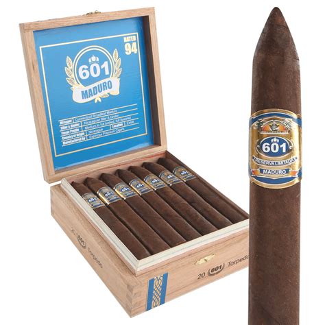 Buy 601 blue label maduro torpedo cigars online  Thanks to his unyielding commitment to old world standards, for over two decades he’s been widely considered one of the hottest cigar