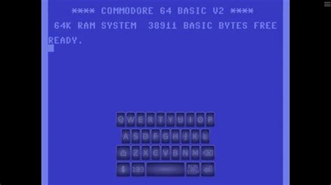 C64.emu system files missing  Keyboard mapping