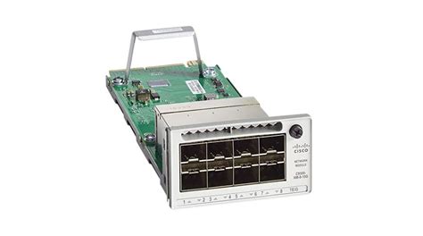 C9300x-nm-8y datasheet  Upgrade and save on 100G or 400G pluggable optics Accelerate your migration to 100G and 400G and maximize the port use on switches and routers with Cisco optics that are rigorously tested, qualified, and validated