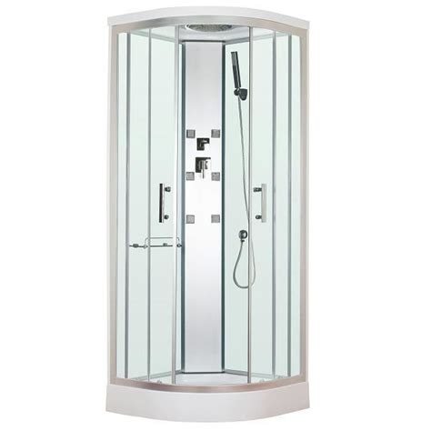 Cabine de douche integrale 80x80  Dimensions: 85x85x235cm Poids net: 70 Kg