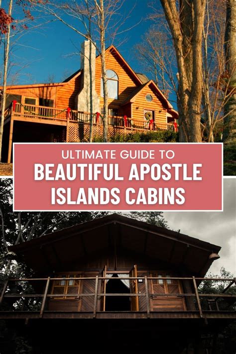 Cabins apostle islands  We are located one mile from Highway 13 on Spirit Point in Cornucopia,