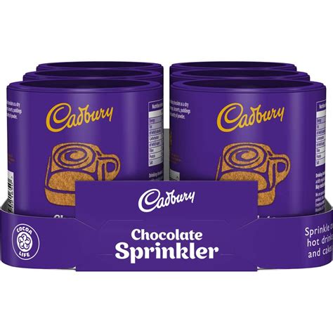 Cadbury chocolate sprinkler tesco 7g - 3% Sugars 2