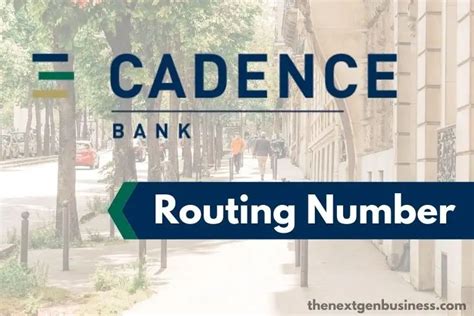 Cadence bank routing number tupelo ms  Login