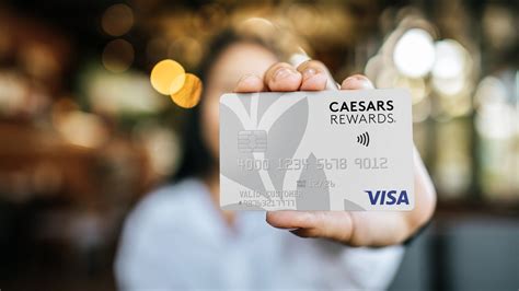 Caesars visa credit card  Valid one time only