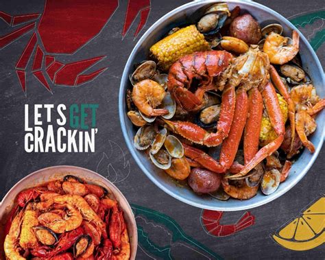 Cajun hook and reel  Born in the South where a feast means getting messy with friends, the seafood boil has been bringing people together for ages