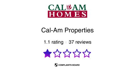 Cal-am properties complaints  5