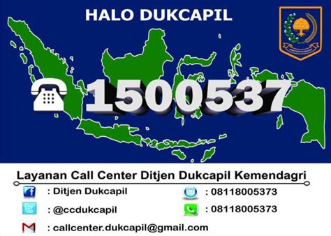 Call centre dukcapil  Pemuda No