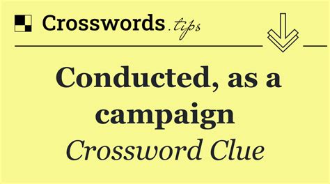 Campaigned crossword clue  We found 20 possible solutions for this clue