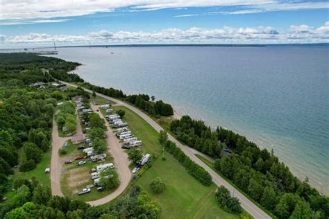Campgrounds near mackinaw city mi  20, 30 amp and some 50 amp electric service, water, fire ring, picnic table on each site