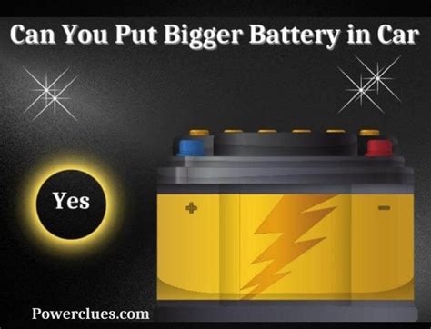 Can i put bigger battery in my car Last Updated on June 28, 2022 by Ellis Gibson (B