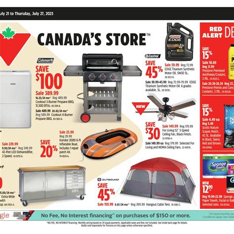 Canadian tire flyer brampton Browse through the current Canadian Tire flyer valid from October 27 - November 02, 2023