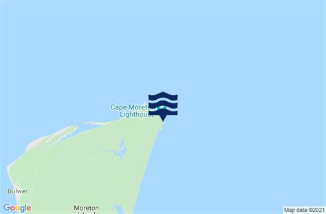 Cape moreton tides 29 feet) 7:43 pm