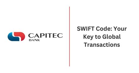 Capitec swift code  August 1, 2023