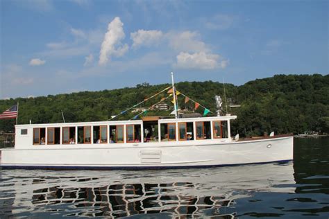 Captain bill's seneca lake cruises  This one-hour tour passes by breathtaking Hector Falls, where you can see Native American cliff paintings