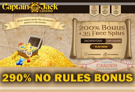 Captain jack no deposit code 2018  Your bonus code: 35REDBUSH $35 no deposit bonus 50X Play through requirements $70 Max CashOut ** If your last transaction was a free chip then please be sure to make a deposit before claiming this one or your winnings will be considered void and you will not be able to cash out